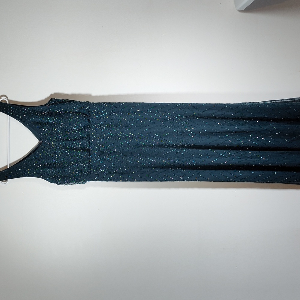 Anthropologie BHLDN Blaise beaded maxi dress gown 14 - Picture 3 of 12